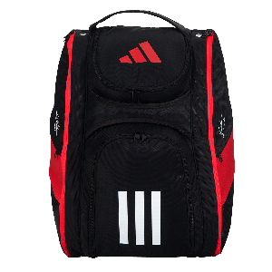adidas-padel-racket-bag-multigame-3-2-black-red-front